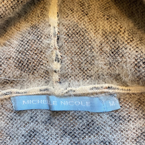 Hooded cardigan with pockets leopard medium - Picture 2 of 7